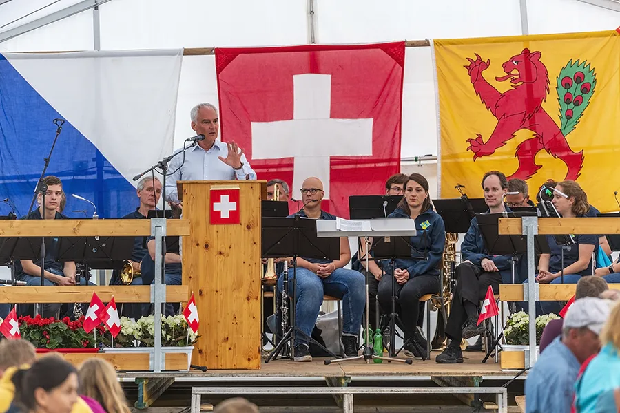 1. August Feierlichkeiten in F�llanden
