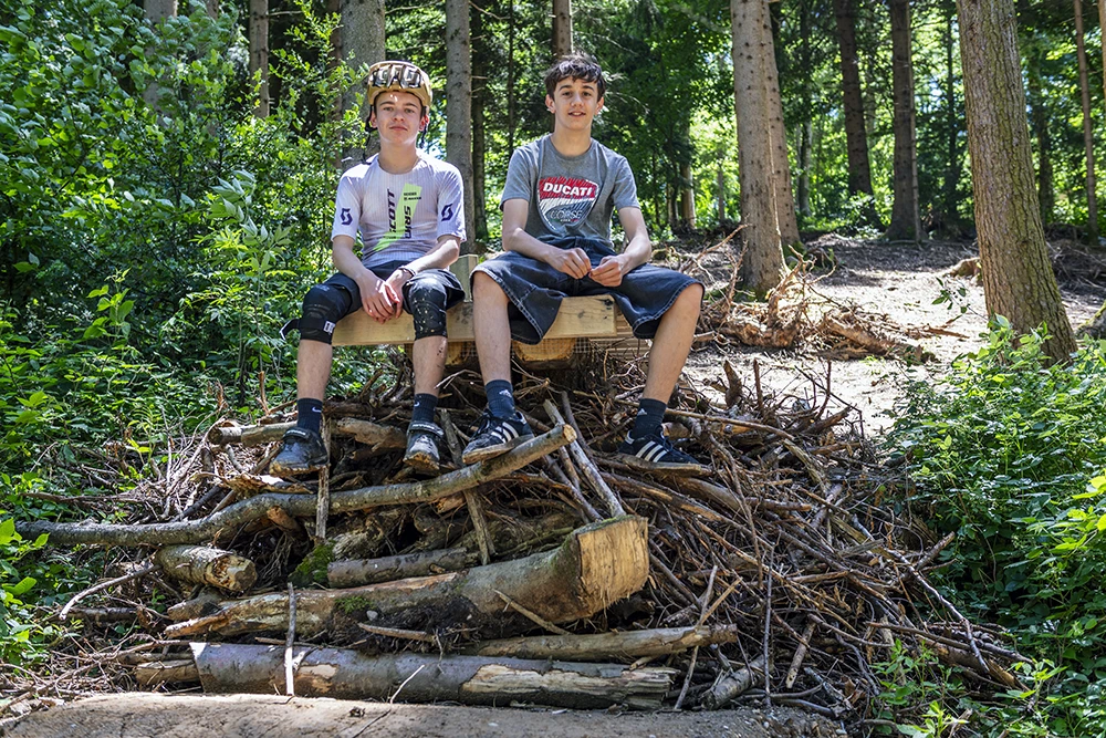 4 Lines und 23 Features, das ist der Bikepark in Pf�ffikon