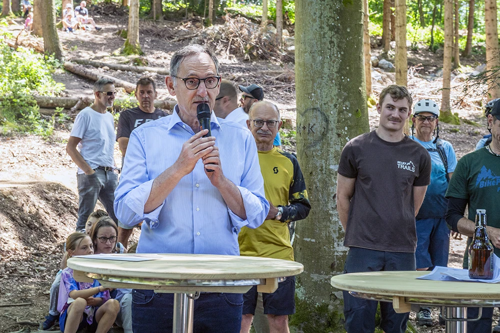 4 Lines und 23 Features, das ist der Bikepark in Pf�ffikon